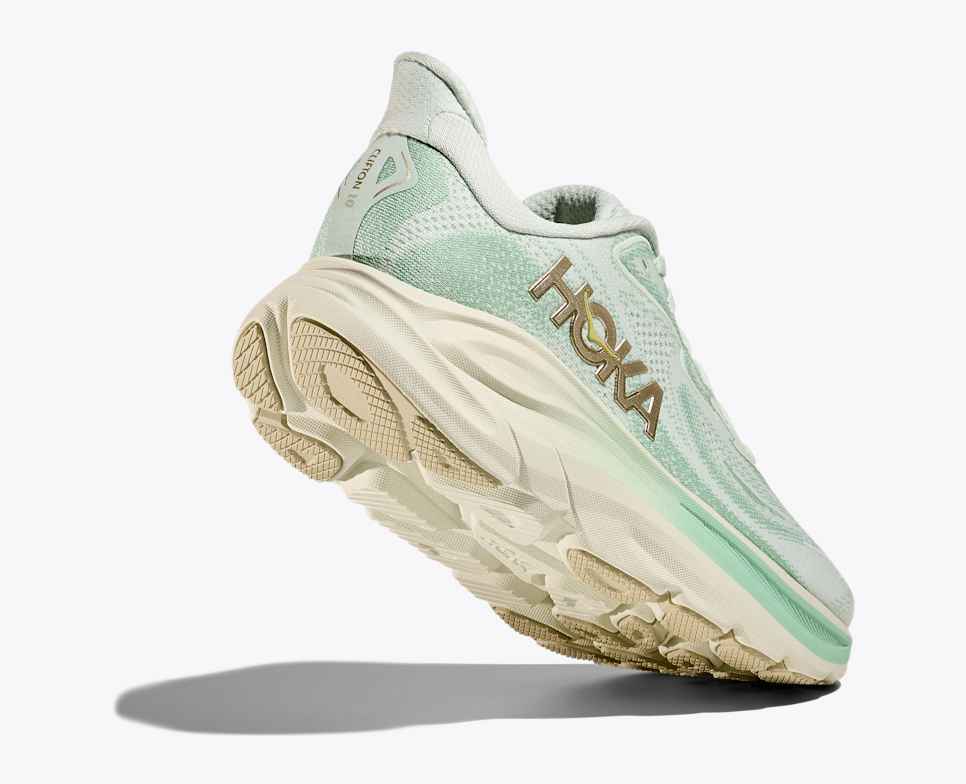 Hoka Clifton 10 Womens Shoe Sea glass/jadeite