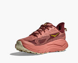 Hoka Challenger 8 Womens Shoe Blush/dark cedar