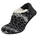 Sof Sole Women's Fireside Cozy Sock Grey/White Snowflake Nordic