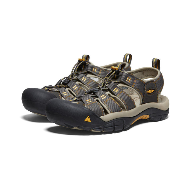 Keen Men's Newport H2 Sandal Raven/Aluminum