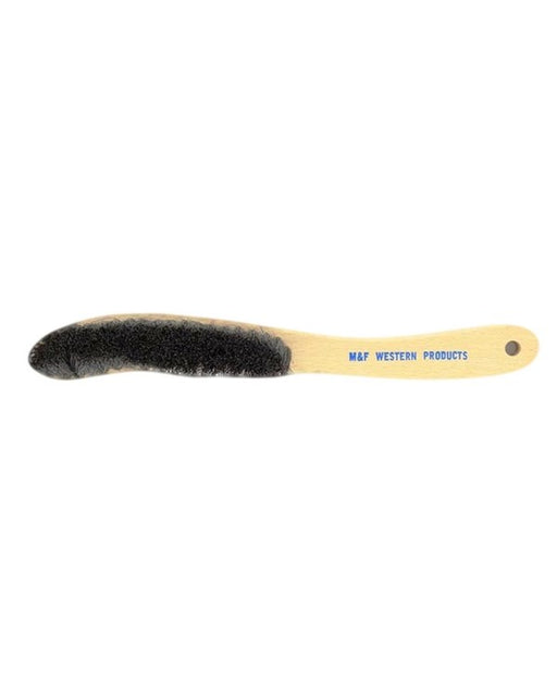 M&F Western Products Horsehair Hat Brim Brush for Dark Hats