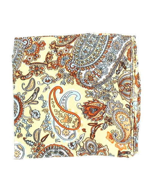 Wild Rags Paisley Silk Western Scarf - Tan Tan