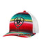 Ariat Womens Serape Brim Logo Snapback Hat Baseball Hat Multi