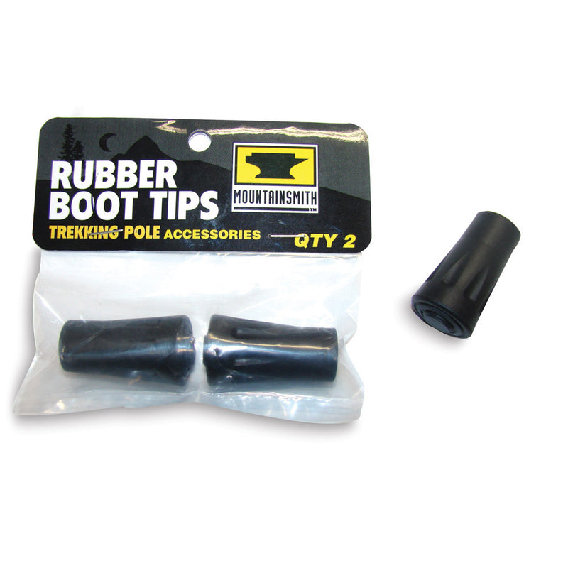 Mountainsmith Trekking Pole Rubber Boot Tips - Heritage Black 01 heritage black