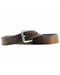 Ariat Mens Triple Stitch Leather Work Belt - Brown Brown / 30