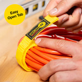 Wrap It 12-inch Quick-Straps 3 Pack - Yellow