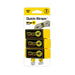 Wrap It 12-inch Quick-Straps 3 Pack - Yellow Yellow /  / 3PK