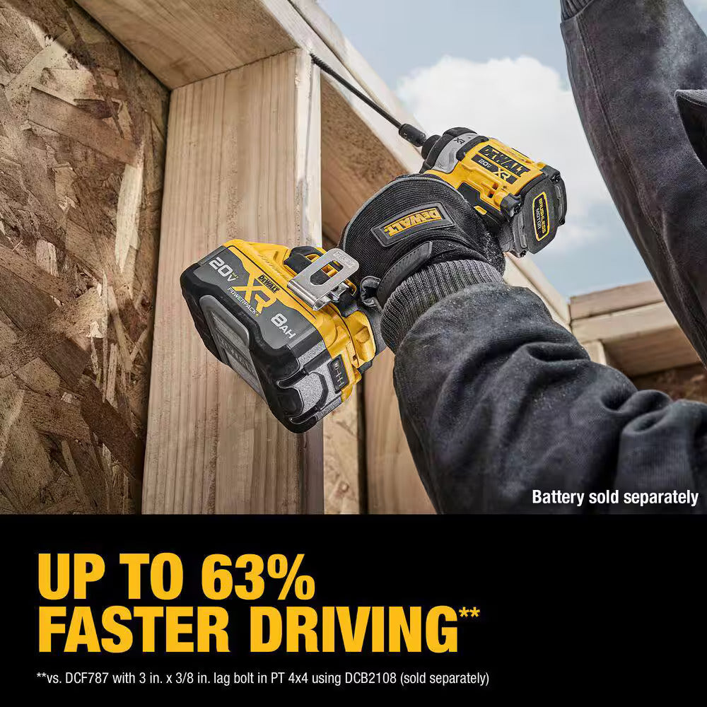 Dewalt 20V MAX XR 3-Speed 1/4in. High Torque Impact Driver (Tool