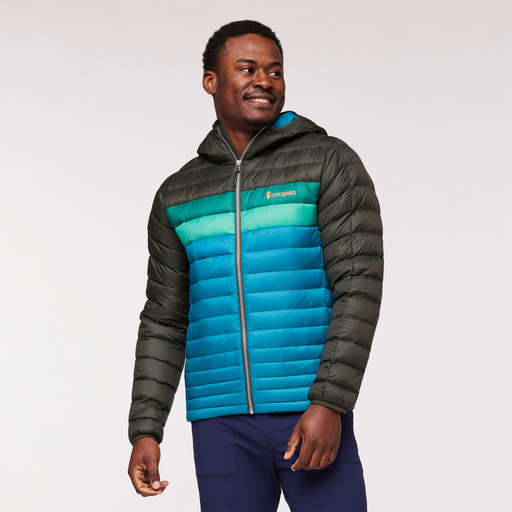 Cotopaxi Men's Fuego Hooded Down Jacket Woods/gulf