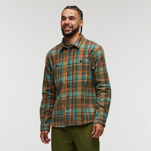 Cotopaxi Men's Mero Organic Flannel Shirt Oak plaid