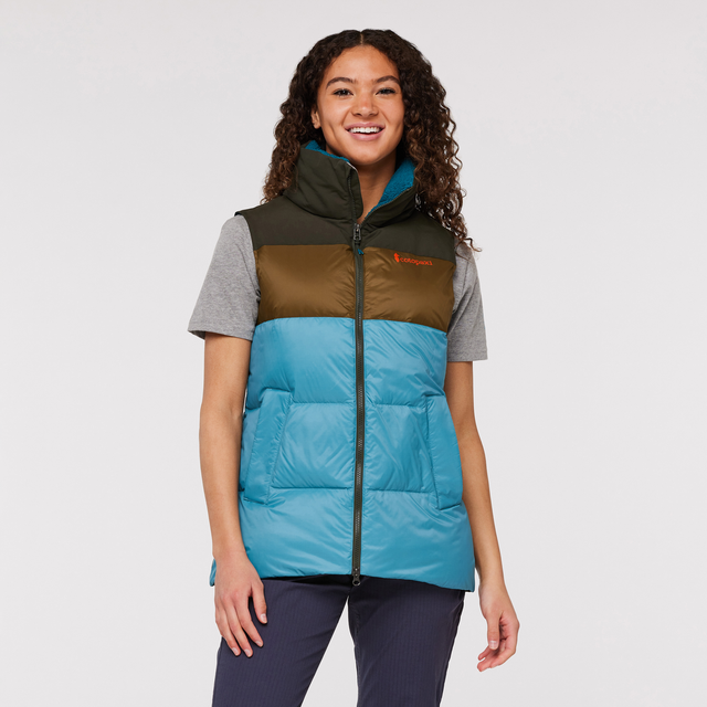 Cotopaxi Women's Solazo Down Vest Woods/drizzle