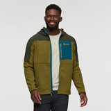 Cotopaxi Men's Abrazo Hooded Full-Zip Fleece Jacket - Woods/Live Oak Woods/Live Oak