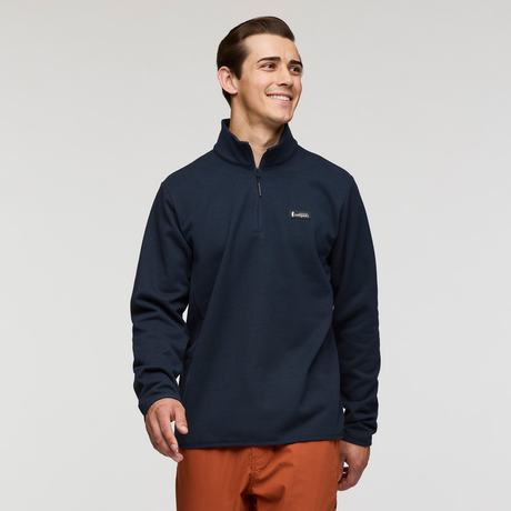 Cotopaxi Men's Envo Fleece Quarter-Zip Pullover - Heather Carbon Heather Carbon