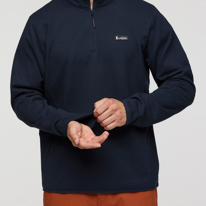 Cotopaxi Men's Envo Fleece Quarter-Zip Pullover - Heather Carbon Heather Carbon