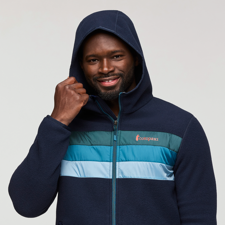 Cotopaxi Men's Teca Fleece Hooded Full-Zip Jacket - Mariana Trench Mariana Trench