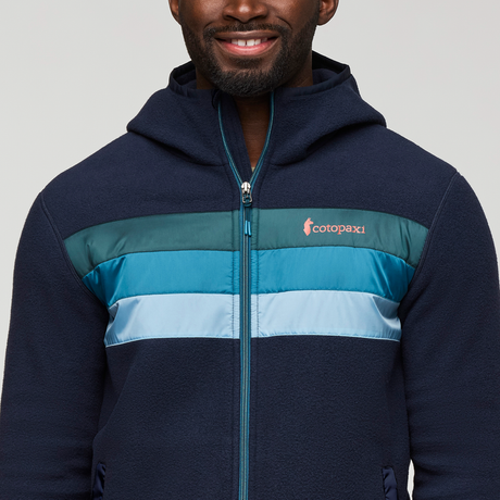 Cotopaxi Men's Teca Fleece Hooded Full-Zip Jacket - Mariana Trench Mariana Trench