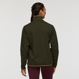 Cotopaxi Women's Envo Fleece Quarter-Zip Pullover - Heather Woods Heather Woods