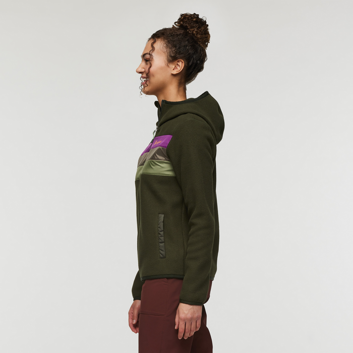 Cotopaxi Women's Teca Fleece Hooded Full-Zip Jacket - Woodland Fairy Woodland Fairy