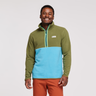 Cotopaxi Men's Amado Fleece Pullover Pine/poolside