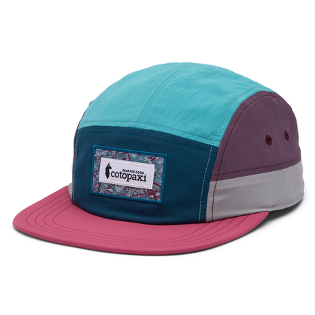 Cotopaxi Altitude Tech 5-Panel Hat - Abyss/Sangria Abyss/Sangria