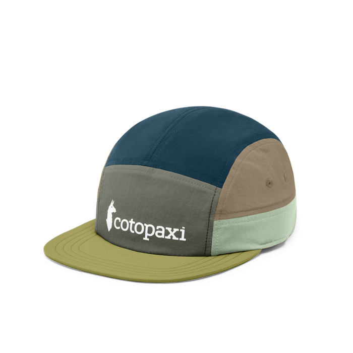 Cotopaxi Tech 5-Panel Hat - Fatigue/Lemongrass Fatigue/Lemongrass