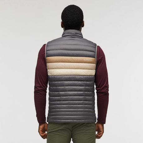 Cotopaxi Men's Fuego Down Vest - Cinder Stripes Cinder Stripes