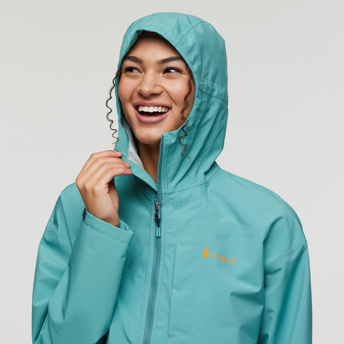 Cotopaxi Women's Cielo Rain Jacket - Coastal/Graphite Coastal/Graphite