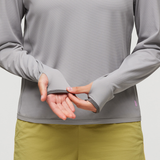 Cotopaxi Womens Sombra Sun Hoodie - Smoke Smoke