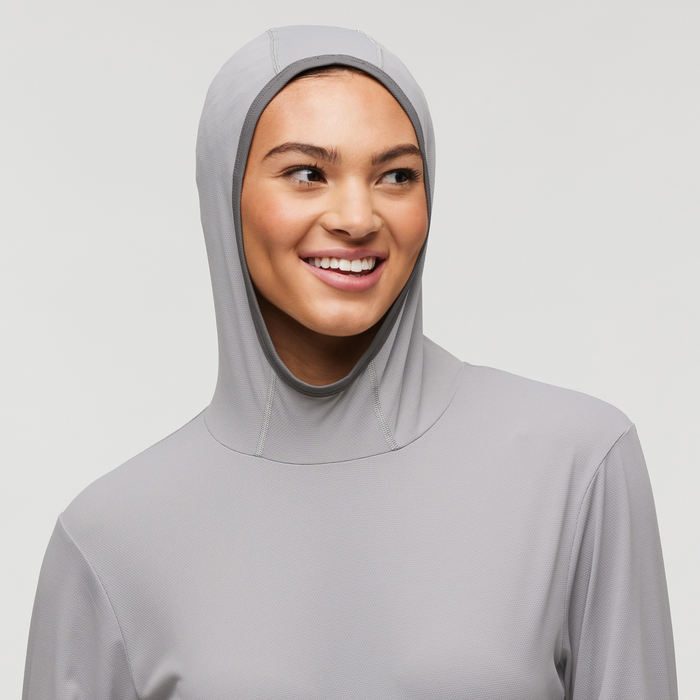 Cotopaxi Womens Sombra Sun Hoodie - Smoke Smoke
