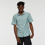 Cotopaxi Mens Cambio Button Up Shirt - Print - Seaweed Foam Seaweed Foam