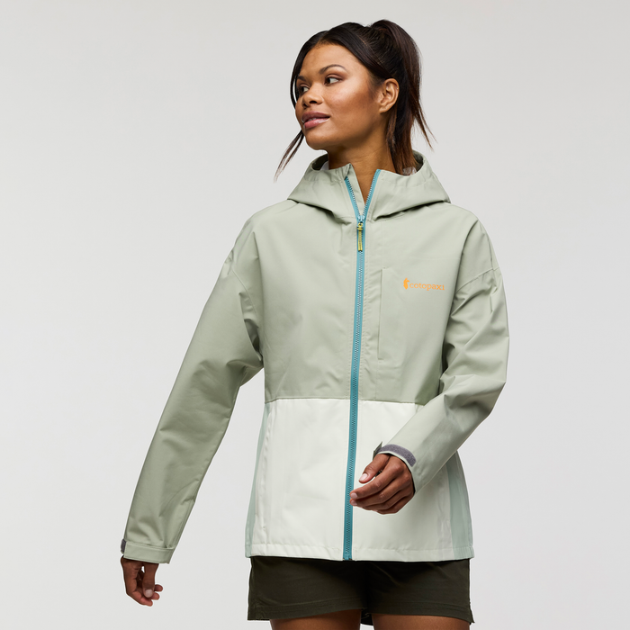 Cotopaxi Womens Cielo Rain Jacket - Brush / Dew Brush / Dew