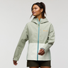 Cotopaxi Womens Cielo Rain Jacket - Brush / Dew Brush / Dew