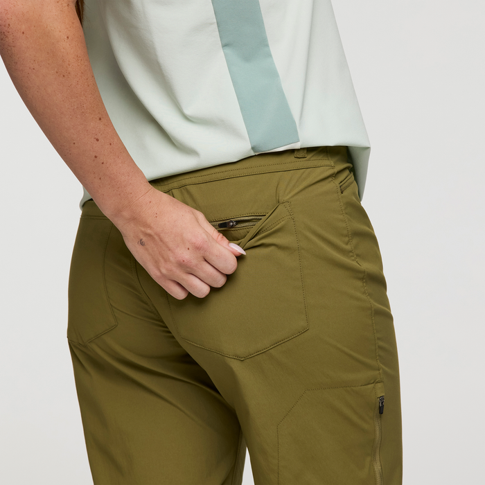 Cotopaxi Womens Coraje Tech Pant - Moss Moss /  / 32in