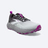 Brooks Women's Cascadia 17 Shoe - Oyster/Blackened Pearl/Purple Oyster/Blackened Pearl/Purple