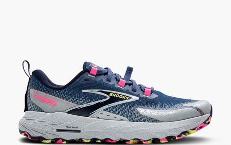 Brooks Women's Cascadia 18 Shoe - Oceana/Pearl Blue/Pink Oceana/Pearl Blue/Pink