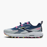 Brooks Women's Cascadia 18 Shoe - Oceana/Pearl Blue/Pink Oceana/Pearl Blue/Pink