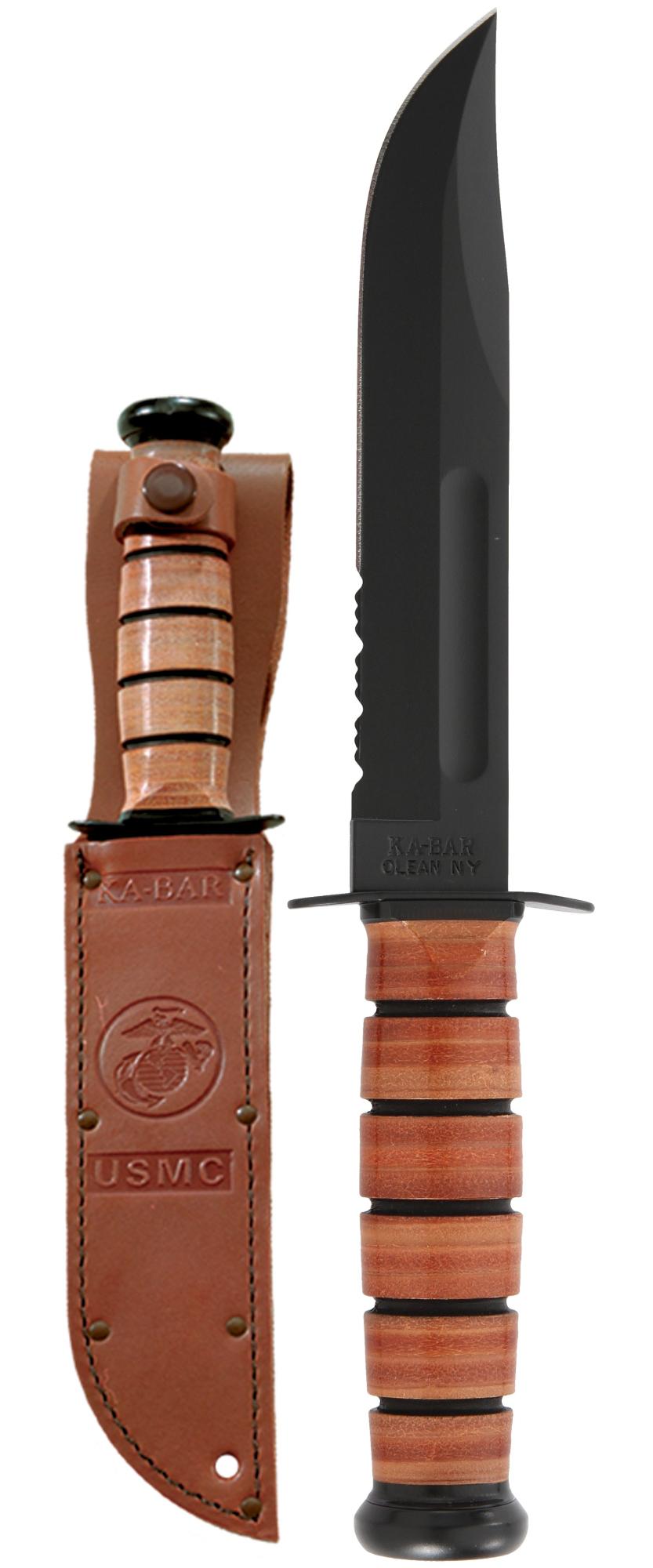 Kabar Usmc Serrated Edge Knife —