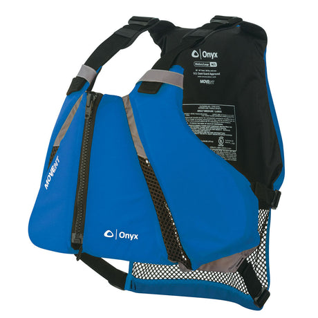 Onyx MoveVent Curve Life Jacket (PFD) - Blue, XS/S Blue