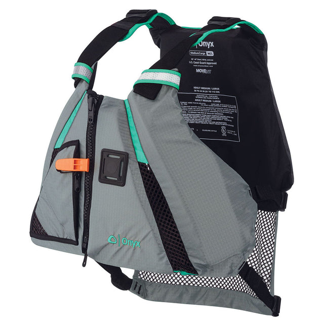 Onyx MoveVent Dynamic Life Jacket (PFD) - Aqua, XS/S Aqua