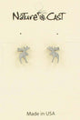 Nature Cast Metalworks Moose Post Earring