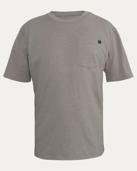 Noble Outfitters Best Dang Short Sleeve Pocket Tee Khaki Heather / REG