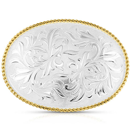 Montana Silversmiths Rosebud Legacy Classic Custom Buckle - No Figure