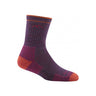 Darn Tough Hiker Micro Crew Midweight with Cushion Plum Heather