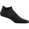 Darn Tough Vermont Run No Show Tab Ultra Light Mens Sock Black