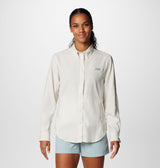 Columbia Womens PFG Tamiami II Long Sleeve Shirt - Stone Stone