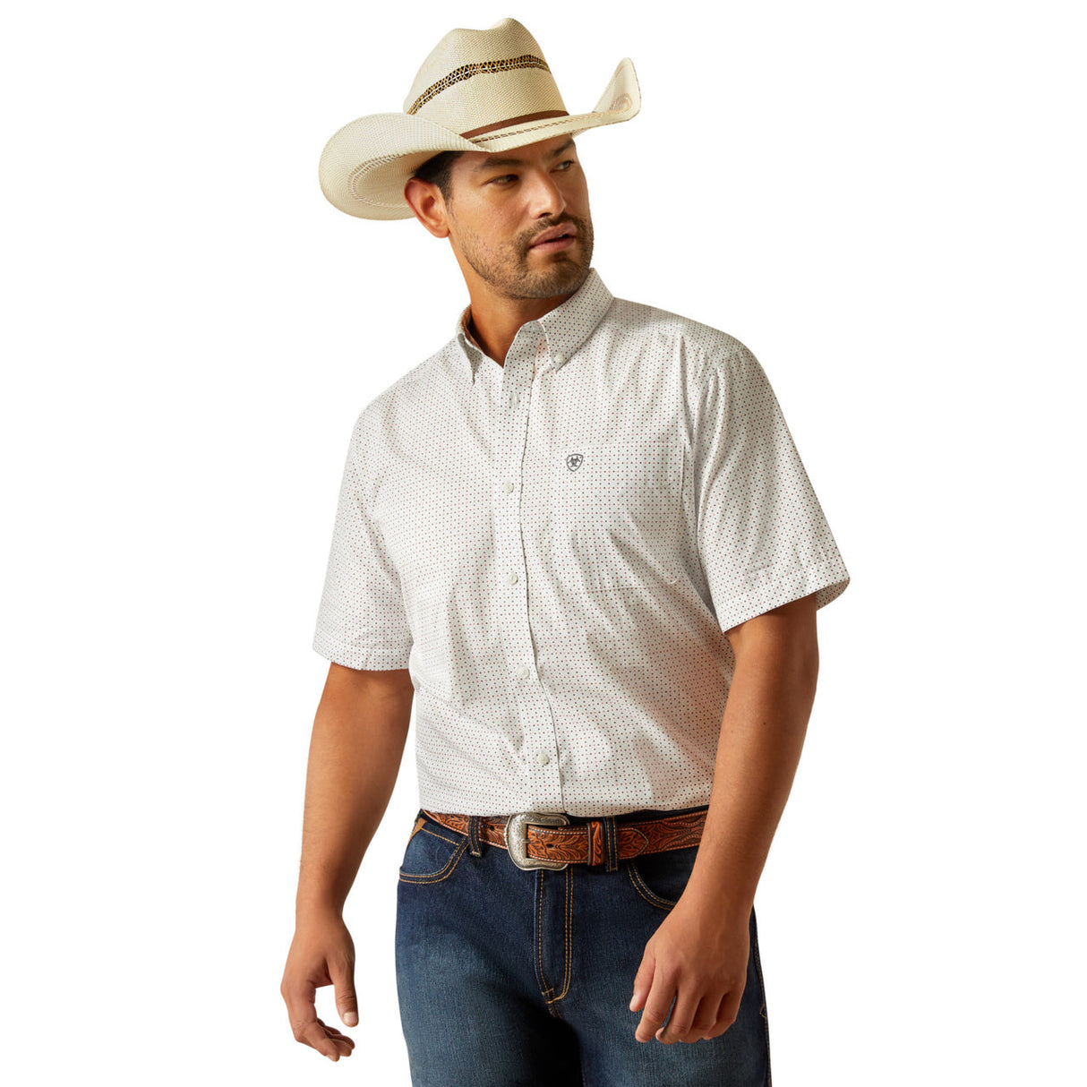 10058744 Mns Wf Eddy Classic Fit Shirt - White White