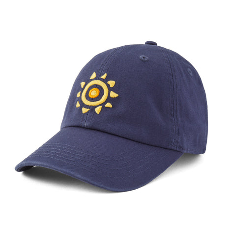 Life Is Good Adult Vintage Sun Chill Cap - Darkest Blue Darkest Blue