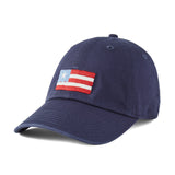 Life Is Good Adult Three Stripe Flag Chill Cap - Darkest Blue Darkest Blue