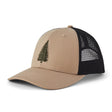 Life Is Good Adult Evergreen Tree Trucker - Tan Tan