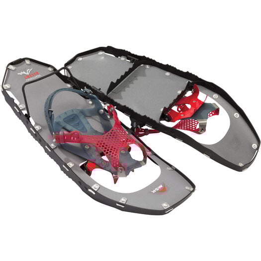 Mountain Safety Research Men's Lightning Ascent Snowshoes 25in Cobalt Black Black